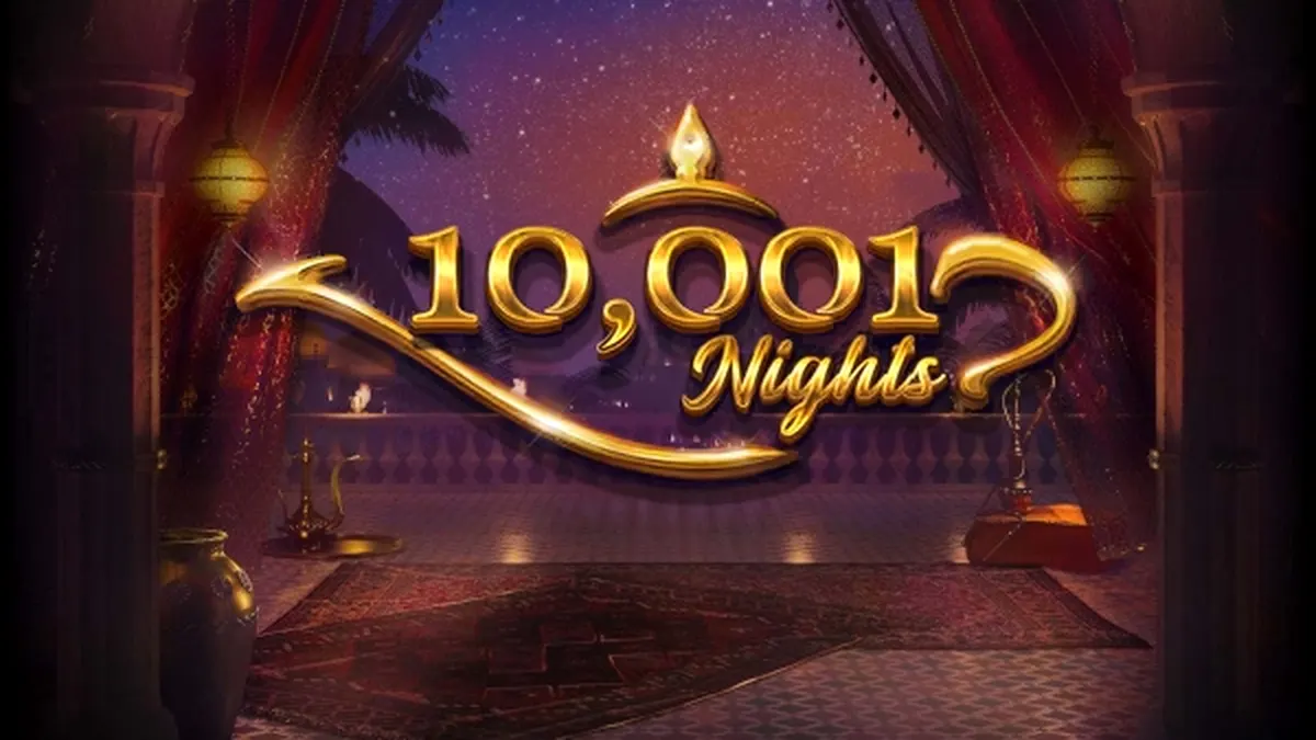 10,001 Nights سلاٹ گیم کا موبائل اسکرین پر منظر