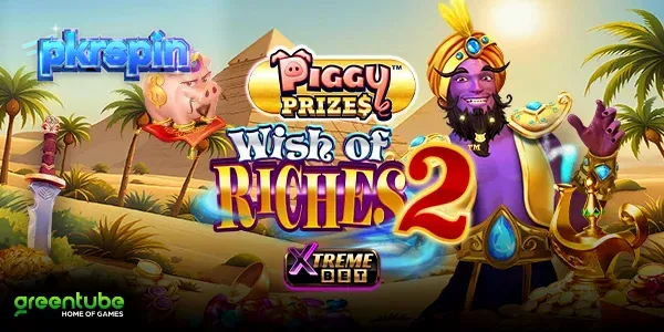 Piggy Prizes Wish of Riches 2 slot game interface