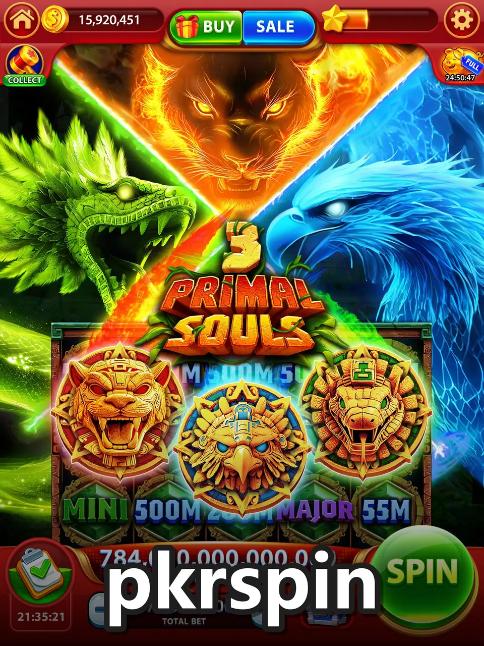 pkrspin screenshot